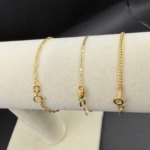 6” 10k Gold Women's Bracelet - Dainty Chain Styles